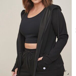 Torrid Cupro Active Zip Jacket Plus Size 4X